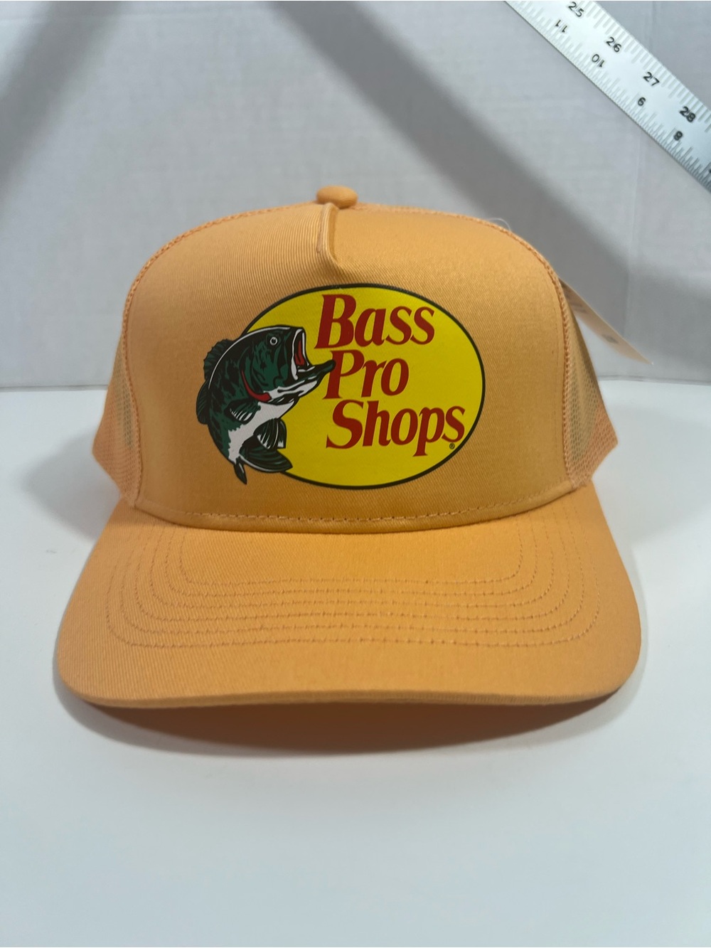Bass Pro Shops Printed Pastel Gold Hat! NEW